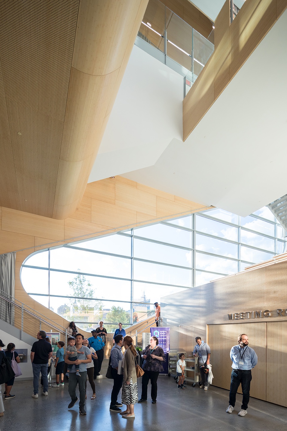 纽约猎人角皇后图书馆丨美国纽约丨史蒂文·霍尔建筑师事务所-24