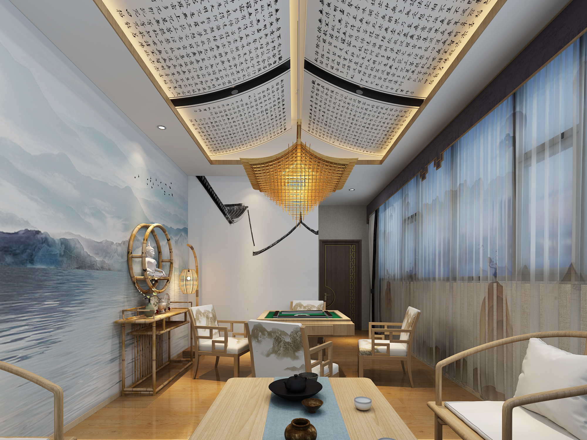 麻将室效果图-0