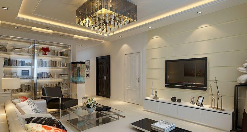 哈尔滨实创装饰打造金兰湾小区93平干净舒适现代两居-13