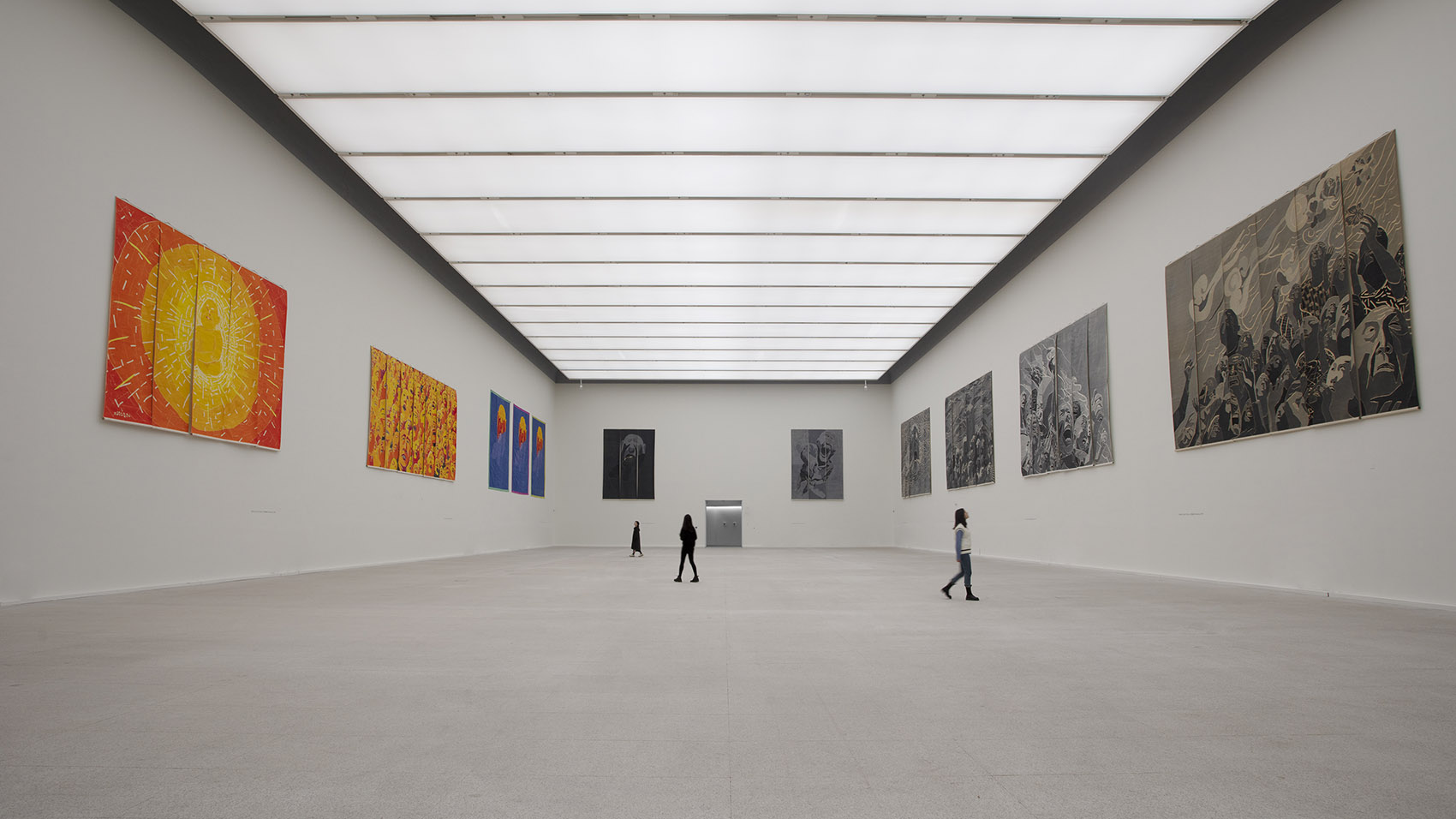 “方力钧版画”展陈设计丨中国长沙丨张杰+SwaNes-43