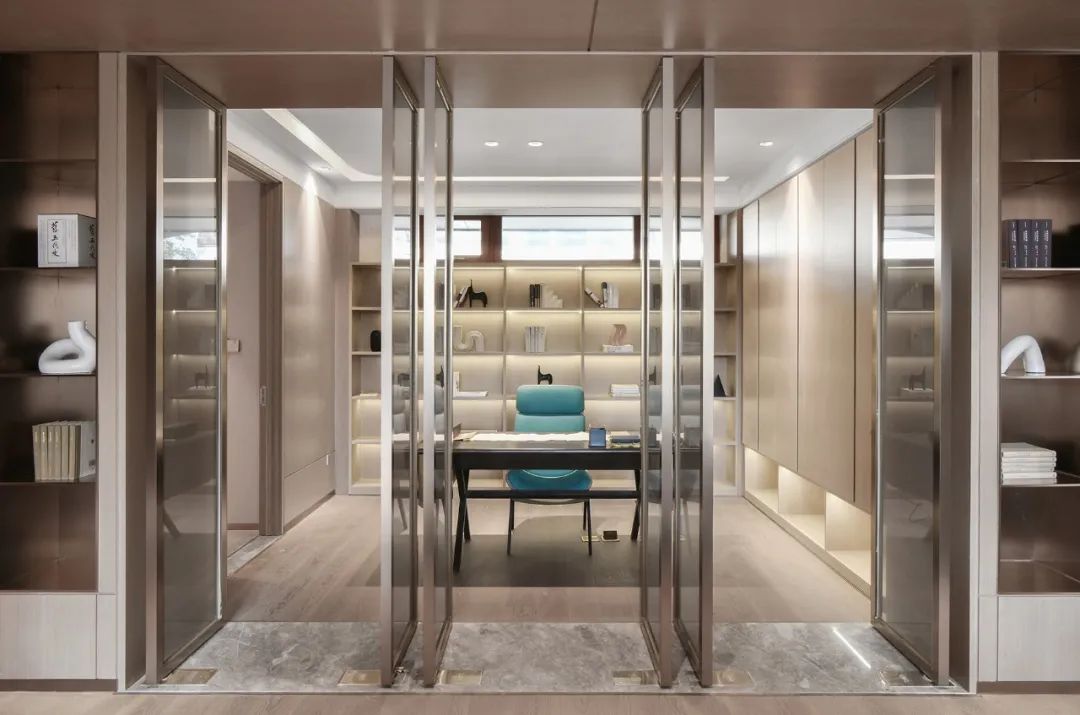 繁世中的宁静归所 | 北京亿城燕西华府 650㎡自然隐奢别墅设计-38