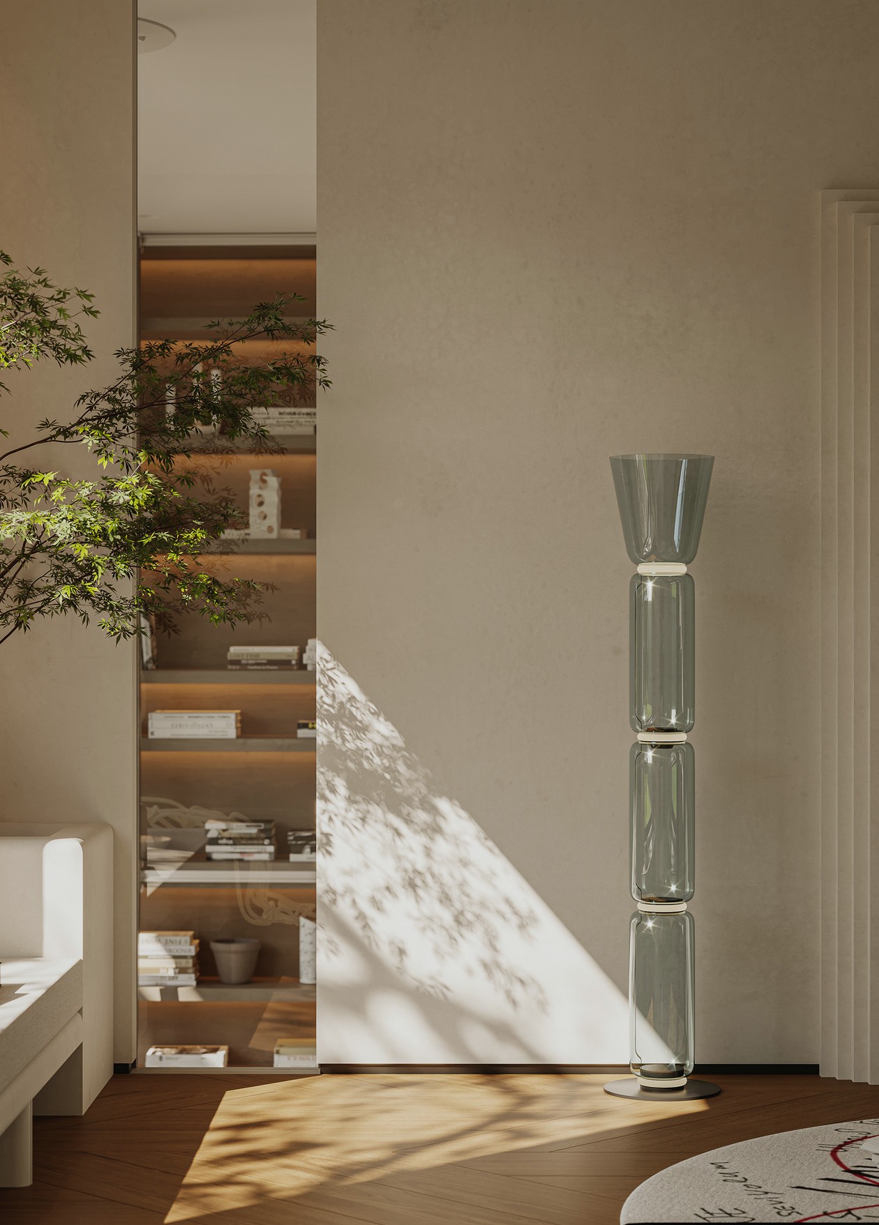 原木+白色 塑造简约空间立体感-16