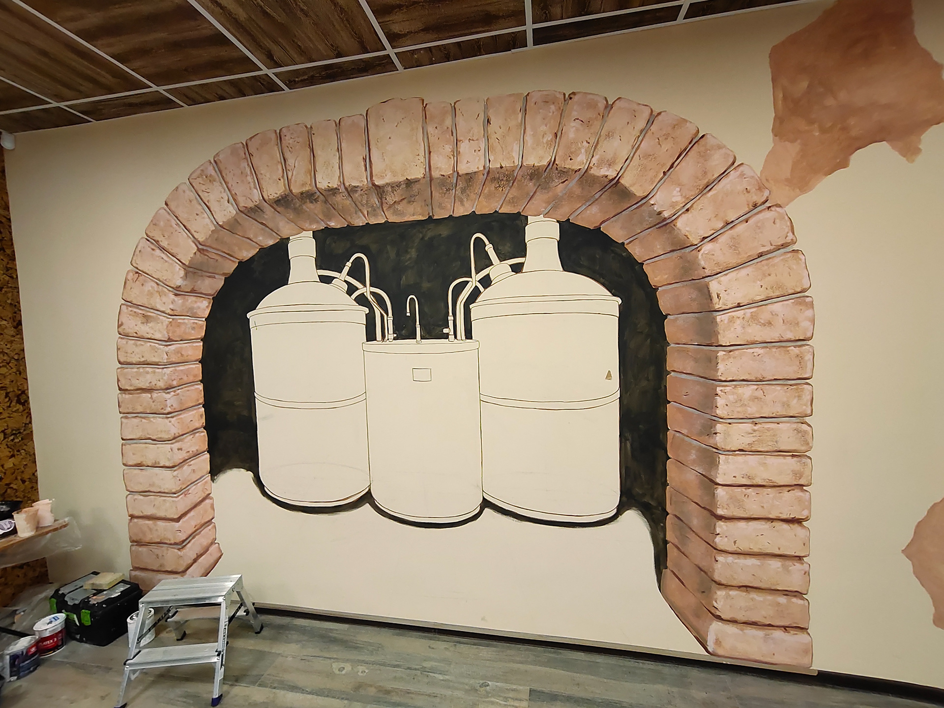 啤酒商店艺术设计-10