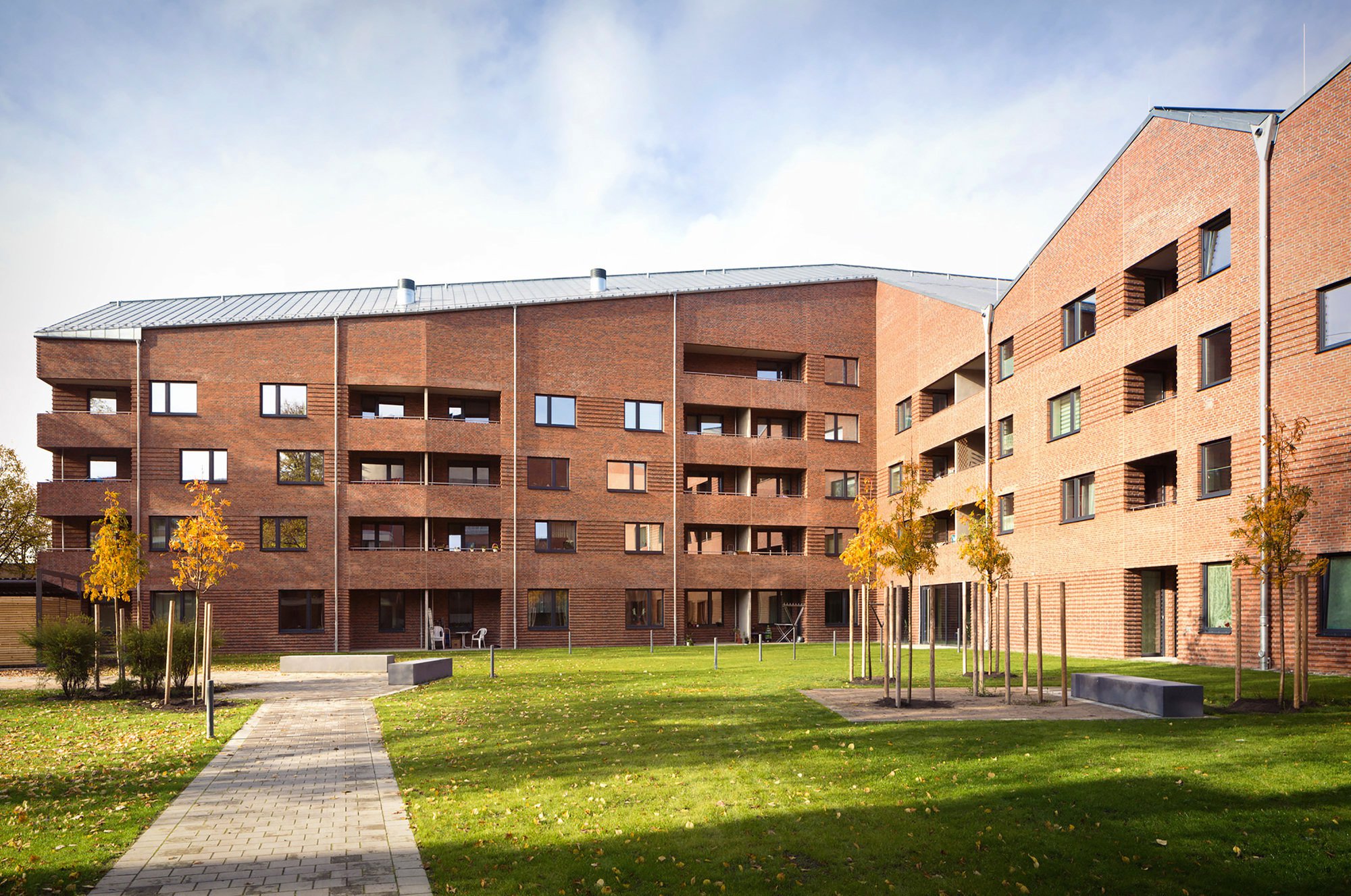 汉堡 Quarter of Nations 住宅区丨Gerber Architekten-30