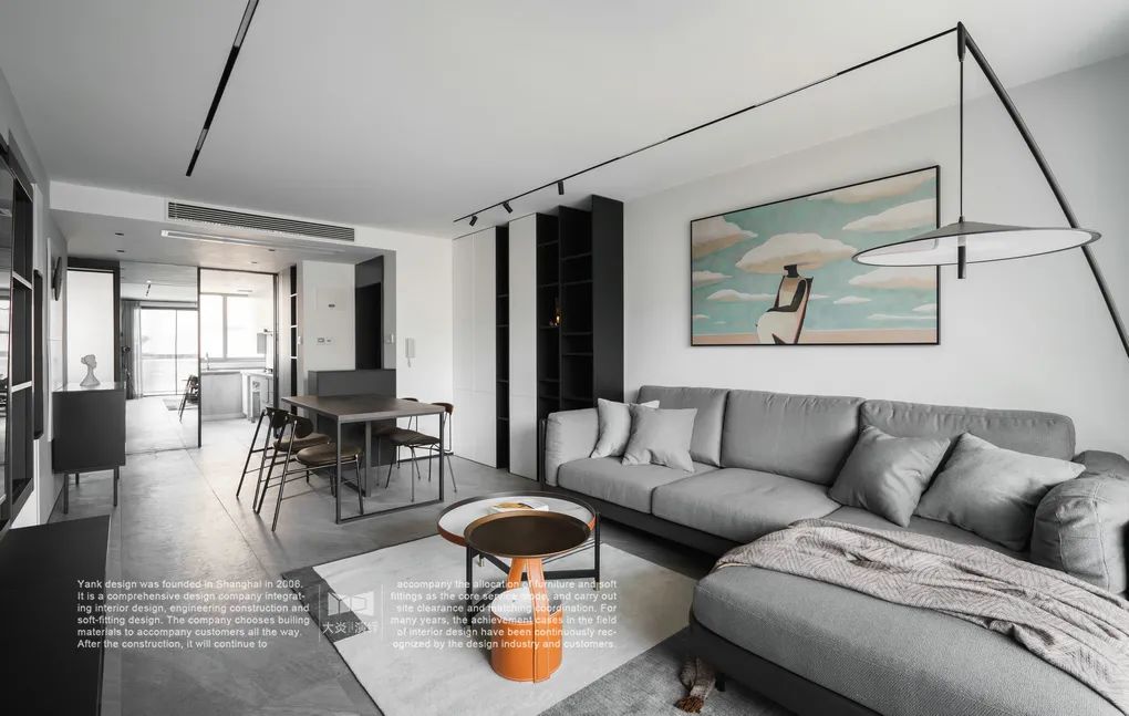 88 平旧房改造,动静分离的现代简约家居-78