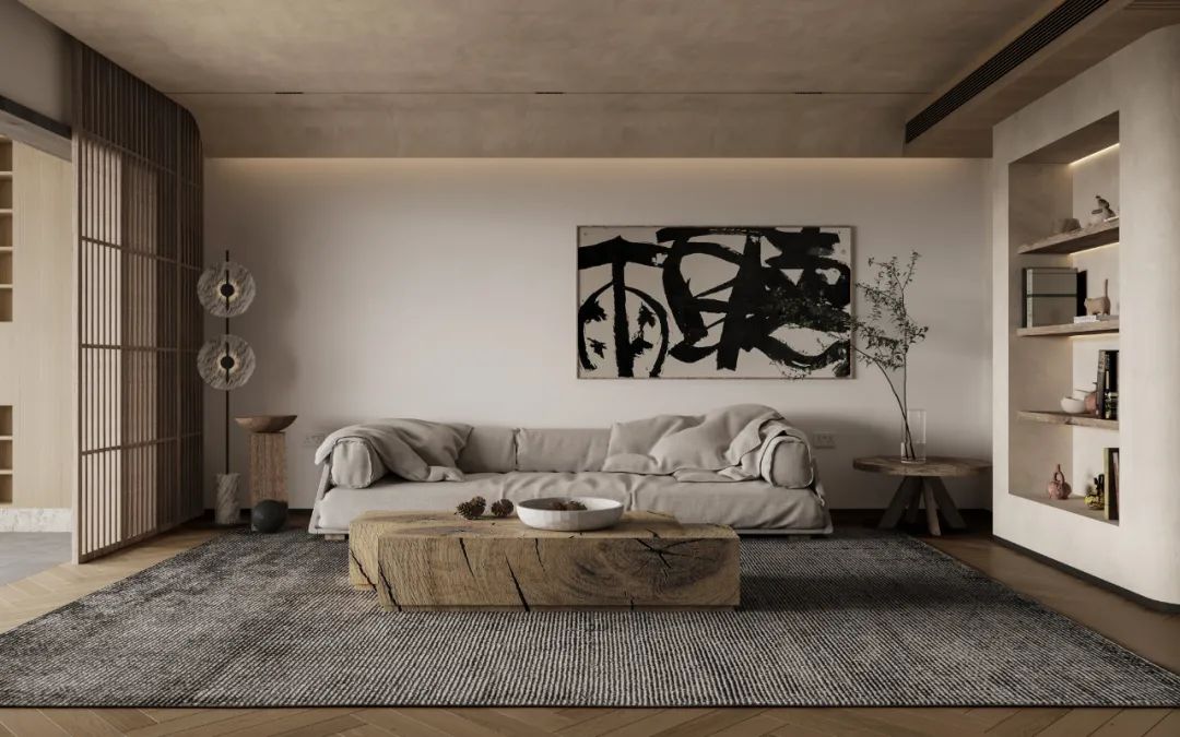 香韵典故空间设计 · 成都珠江御景湾 230㎡中古风格家居丨中国成都-9