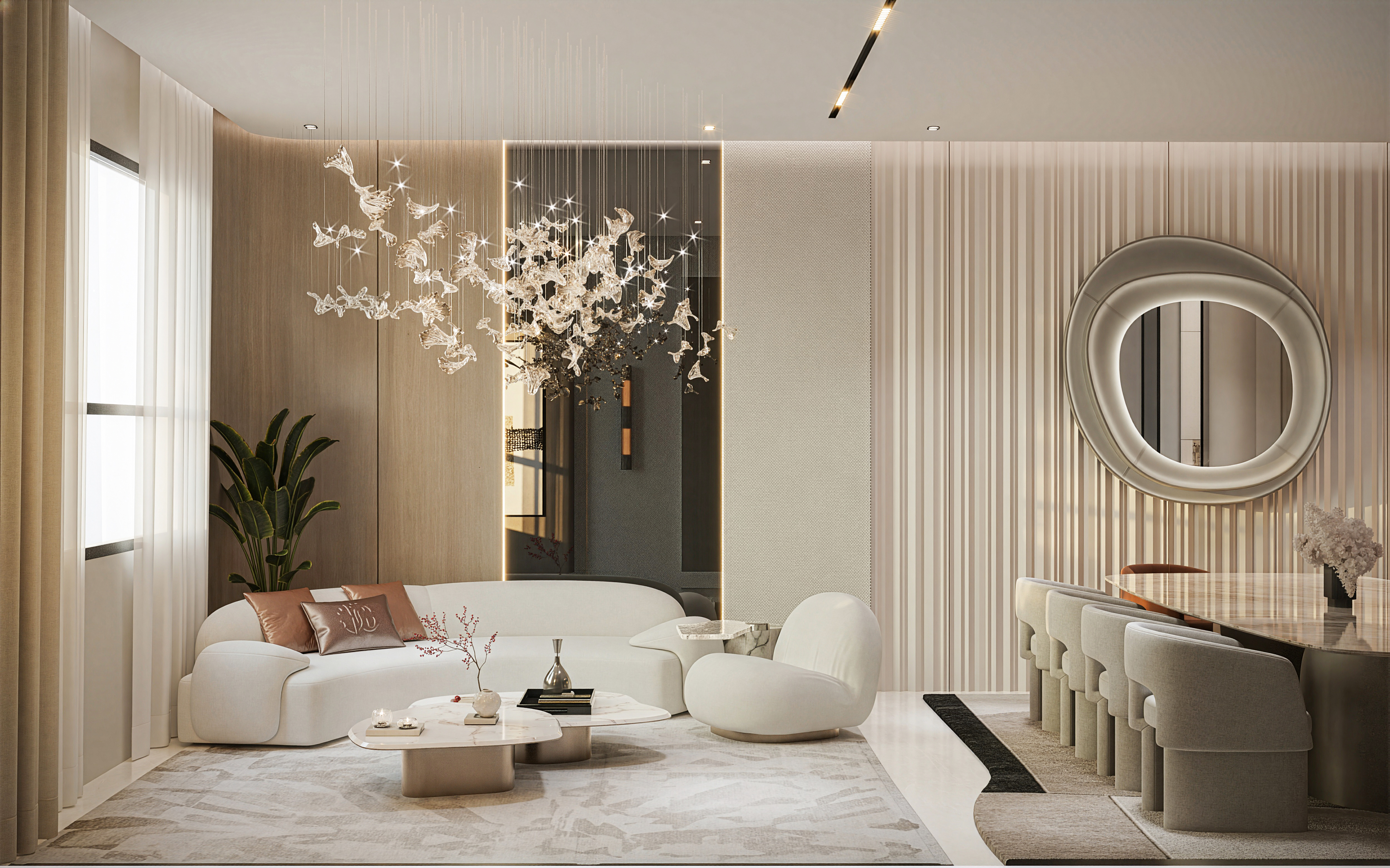 Modern Villa ground floor in KSA-0