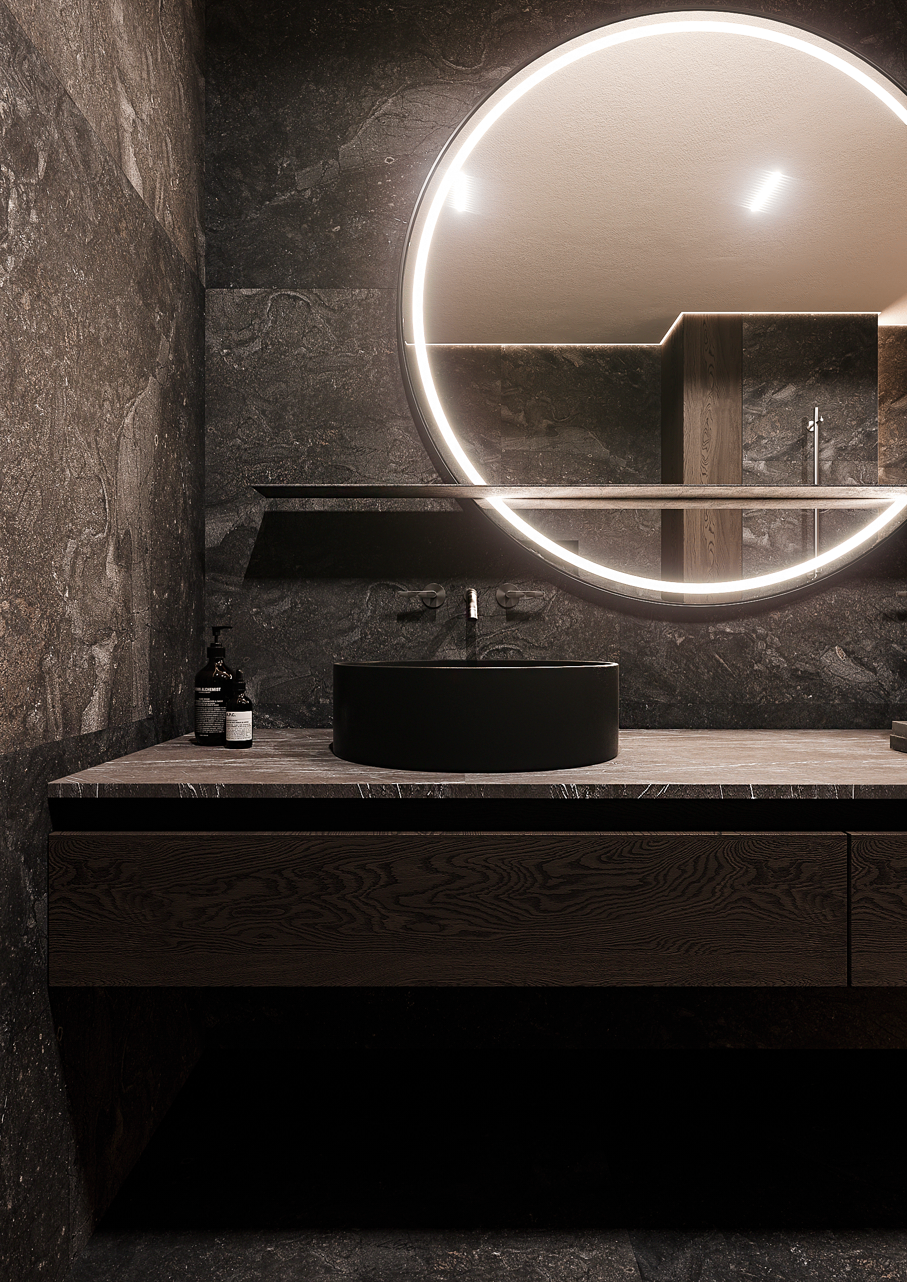 120平，现代简约 乌克兰公寓设计-12