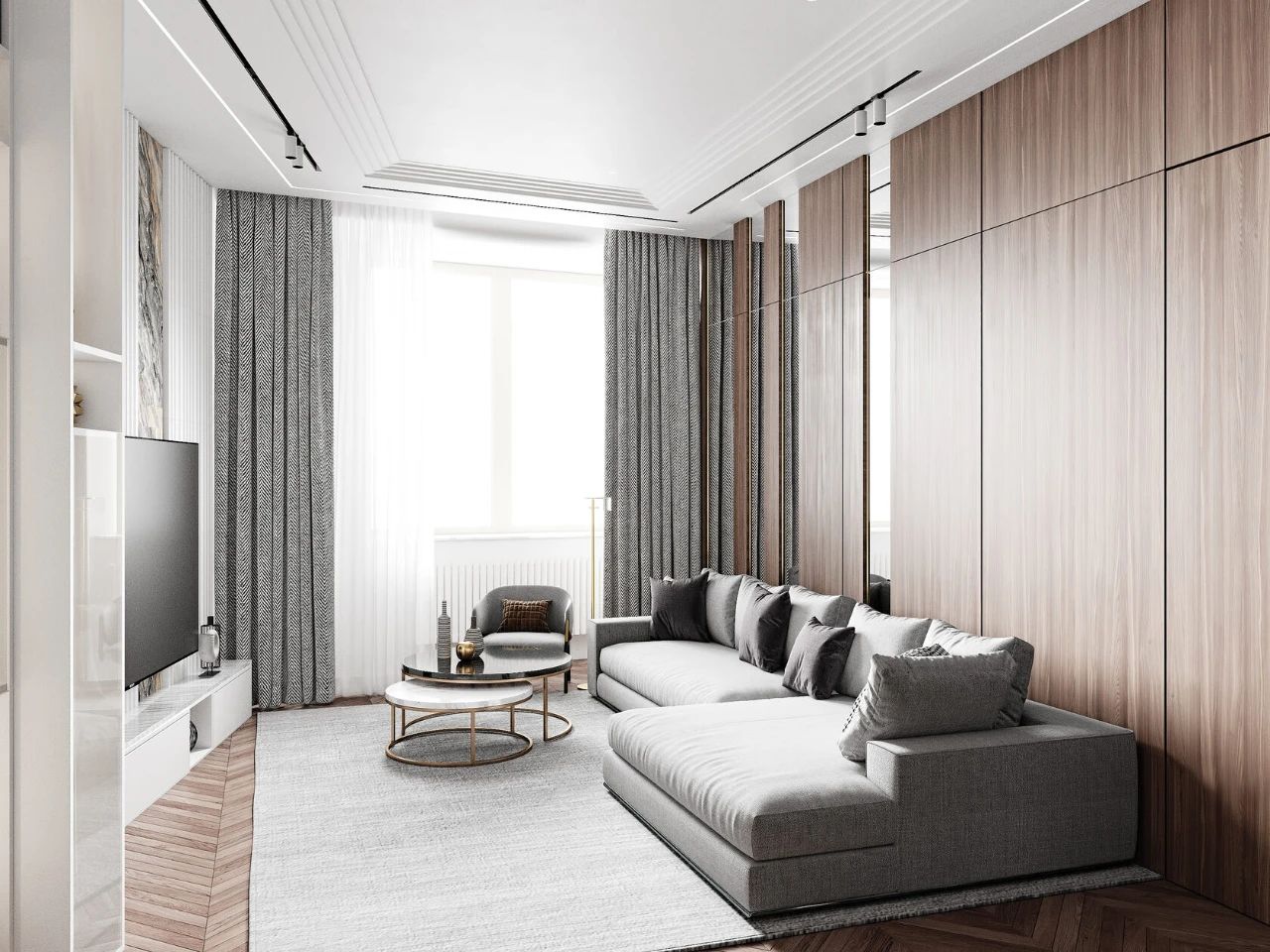 现代简约公寓设计丨MART Architects-10