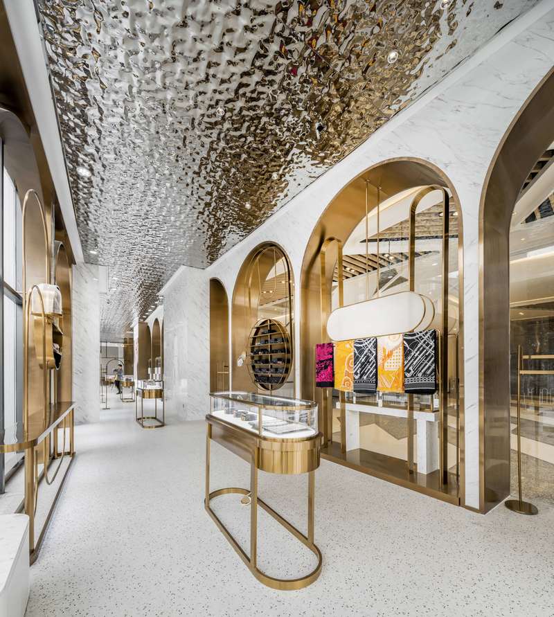 宁波绿地钻石馆——精致拱门元素打造独特视觉体验-15