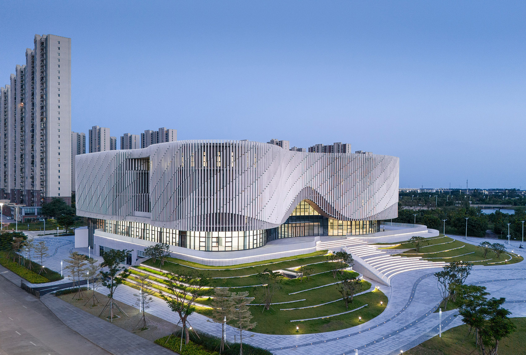 阳江市综合文化中心丨中国阳江丨华南理工大学建筑设计研究院有限公司+一方设计集团有限公司-61