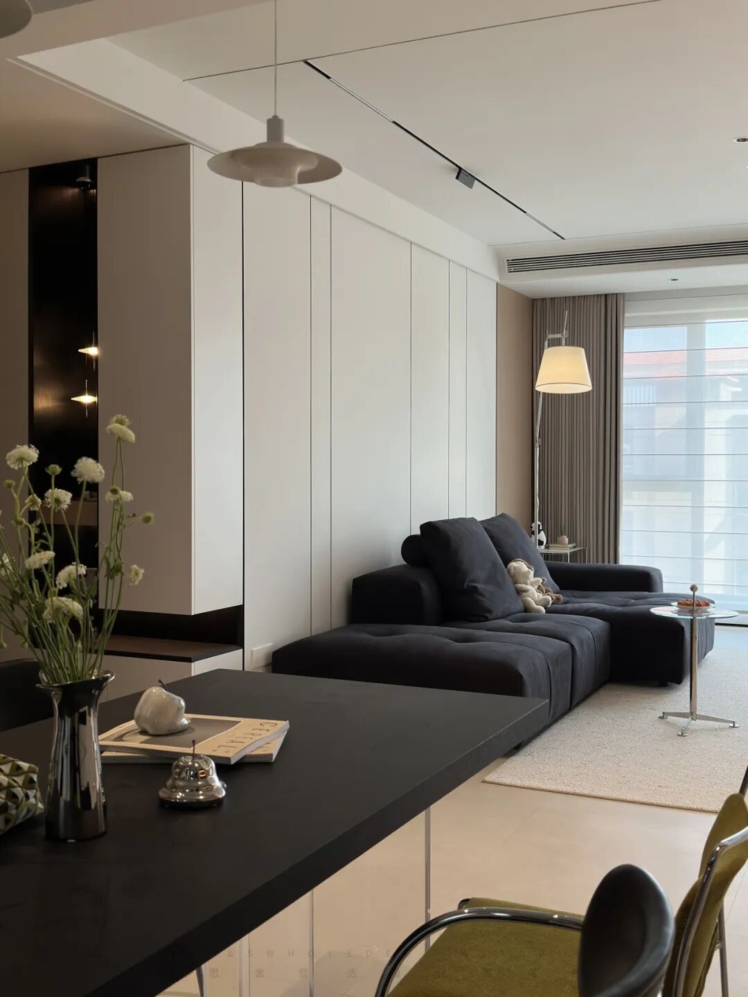 【实景】思舍全案|素简逸境之家-25