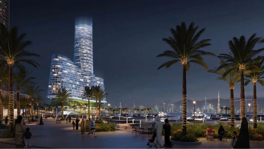 “丘陵”上的塔楼:迪拜河港摩天住宅丨阿联酋迪拜丨TheeAe Architects-9