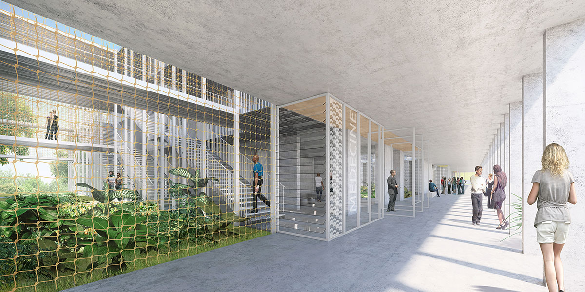 Pôle universitaire de santé en zone sismique - CoCo architectureCoCo architecture-6