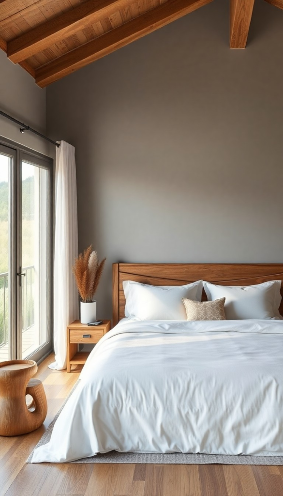 现代西方风格宁静卧室设计案例-47