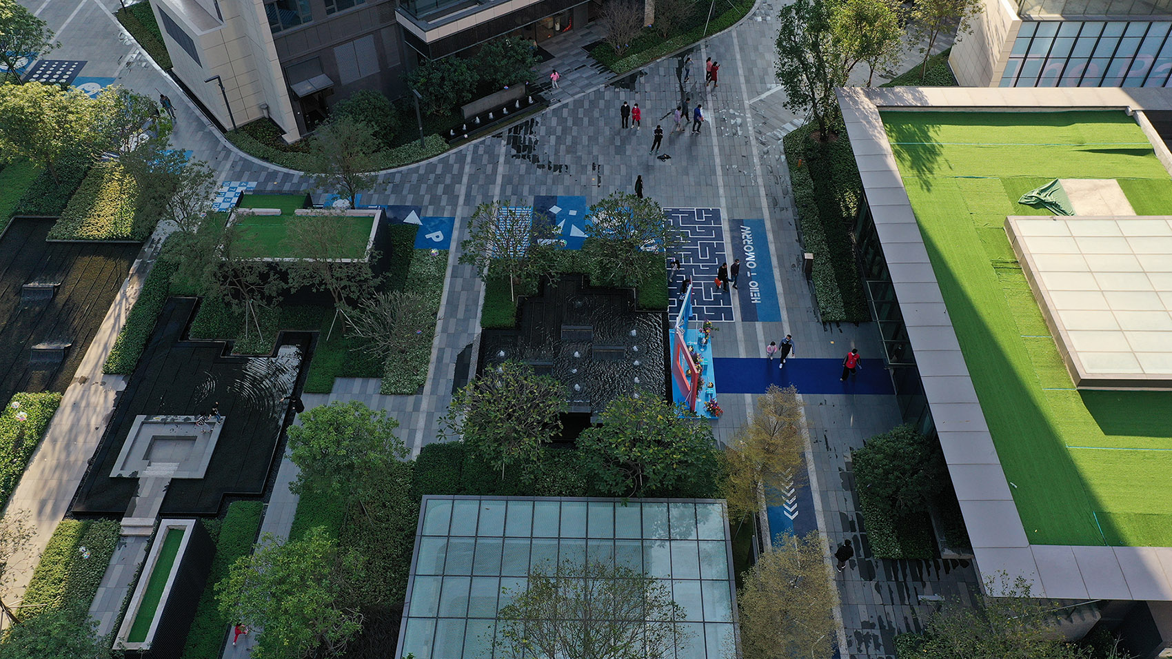 深圳仁恒公园世纪 – 四季新园丨中国深圳丨璞玉度假景观设计事务所-17