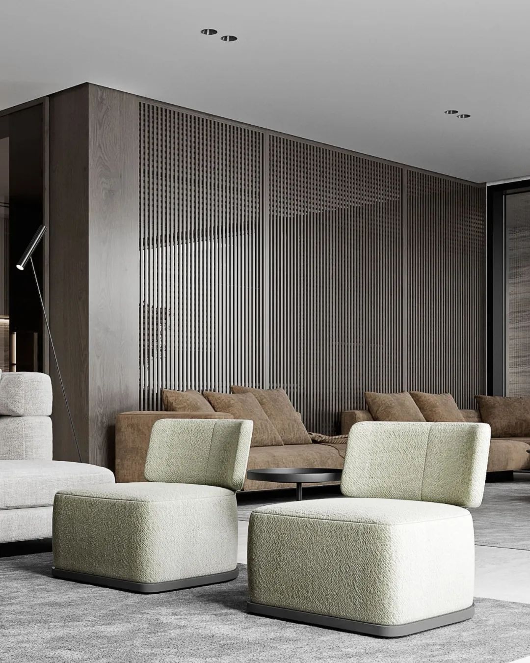 735㎡现代极简别墅设计丨LeQB Architects-26