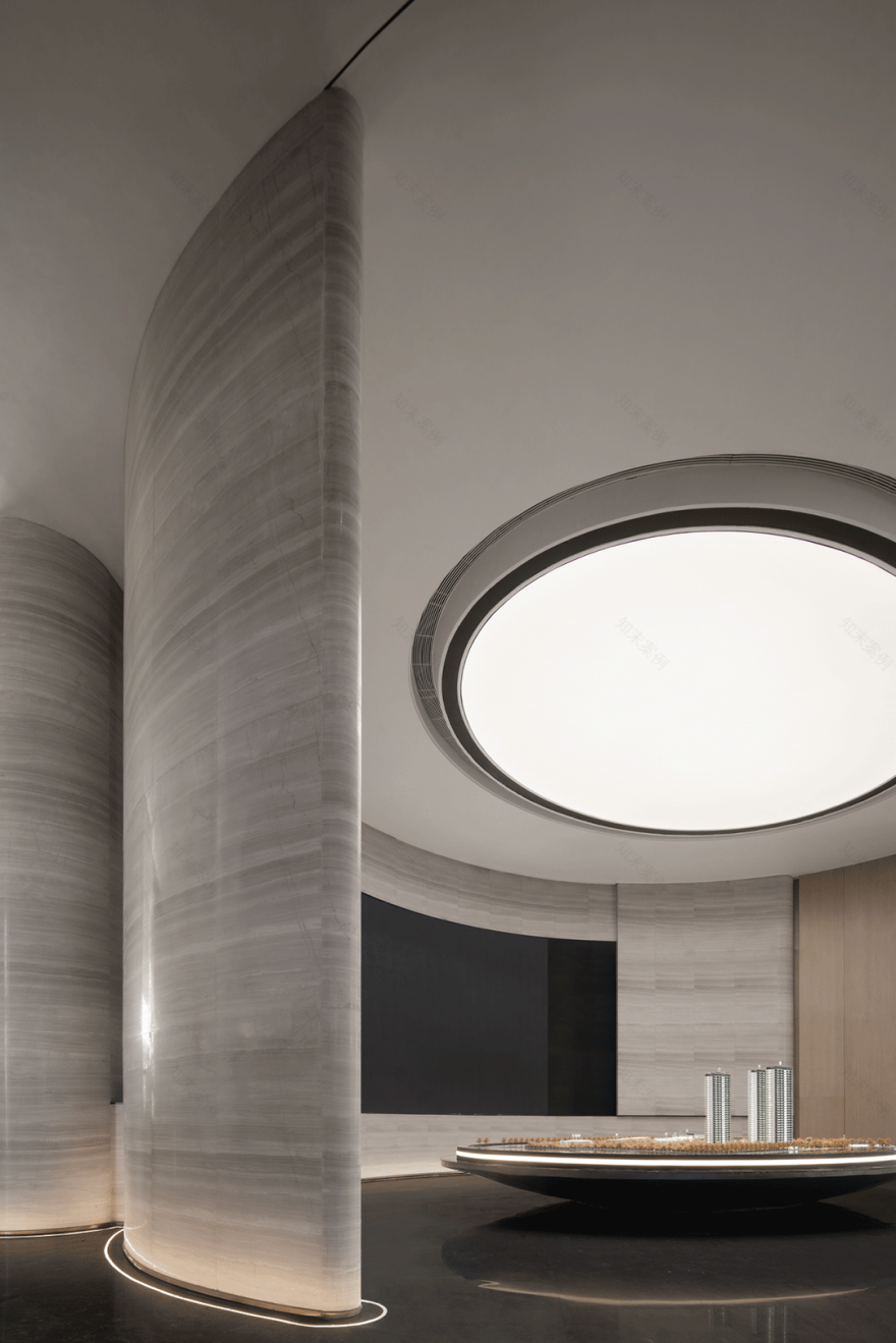 西安金地清峯上售楼处丨中国西安丨YuQiang Partners 于强室内建筑师事务所-19