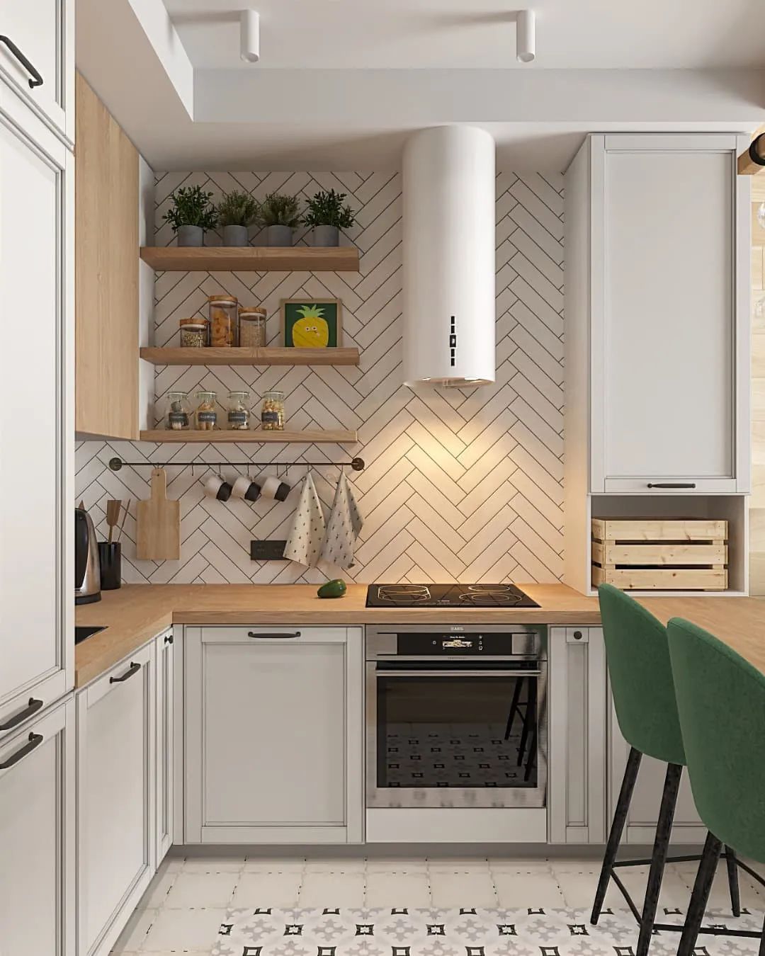 女学生的 28㎡小公寓内饰设计丨Nikita-9