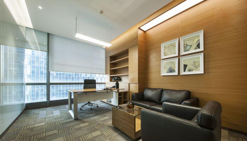 陆家嘴丰联惠富金融办公室——现代简约的金融空间-12