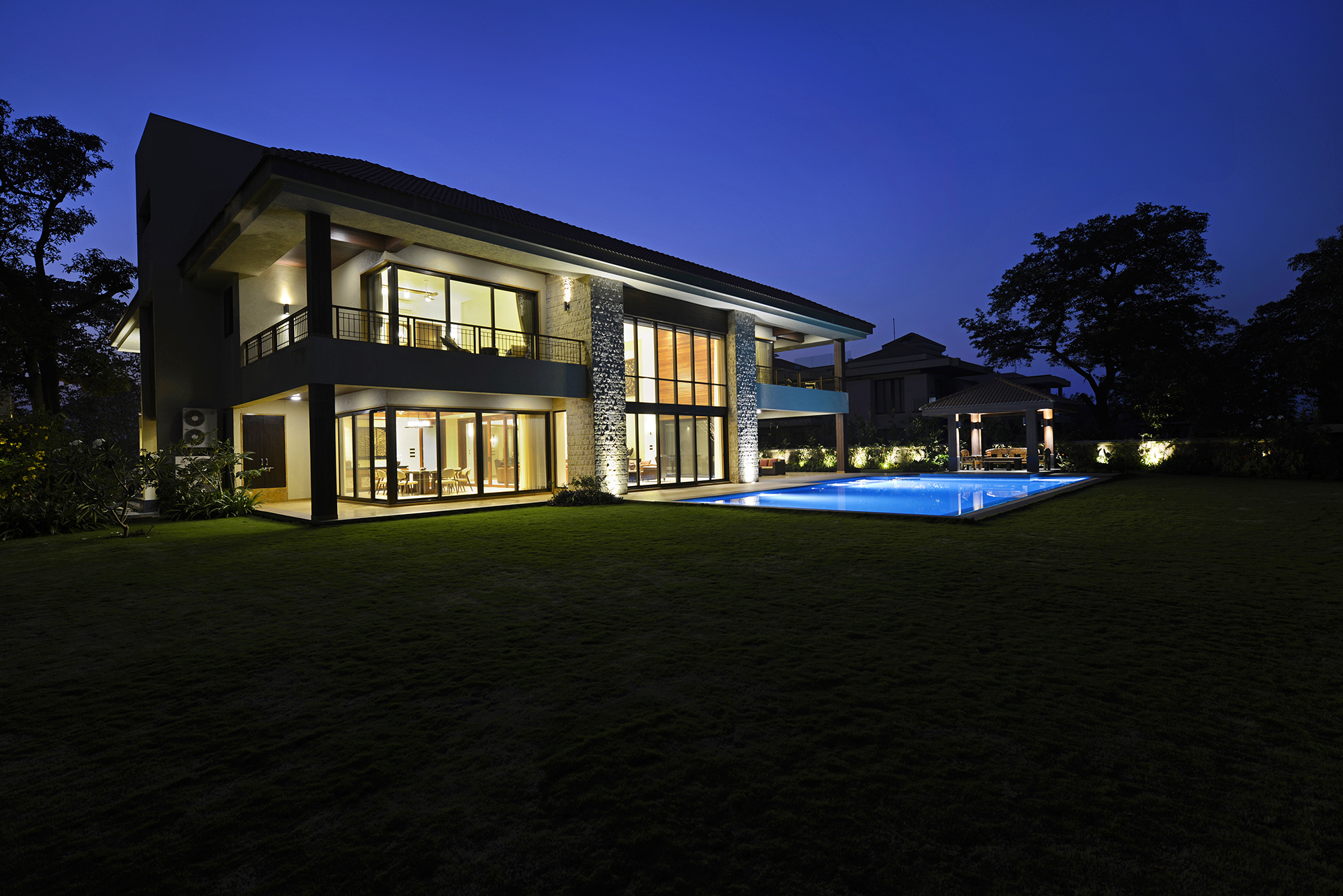 印度乡村风情的甘达拉私人别墅-20