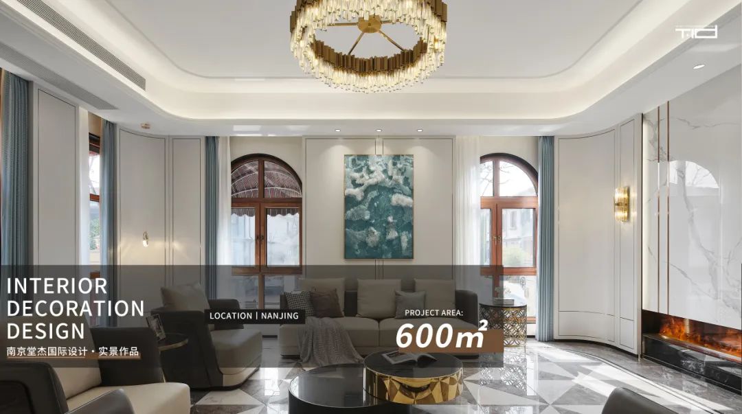 颐和南园 460㎡现代美式住宅丨中国南京丨堂杰国际设计-77