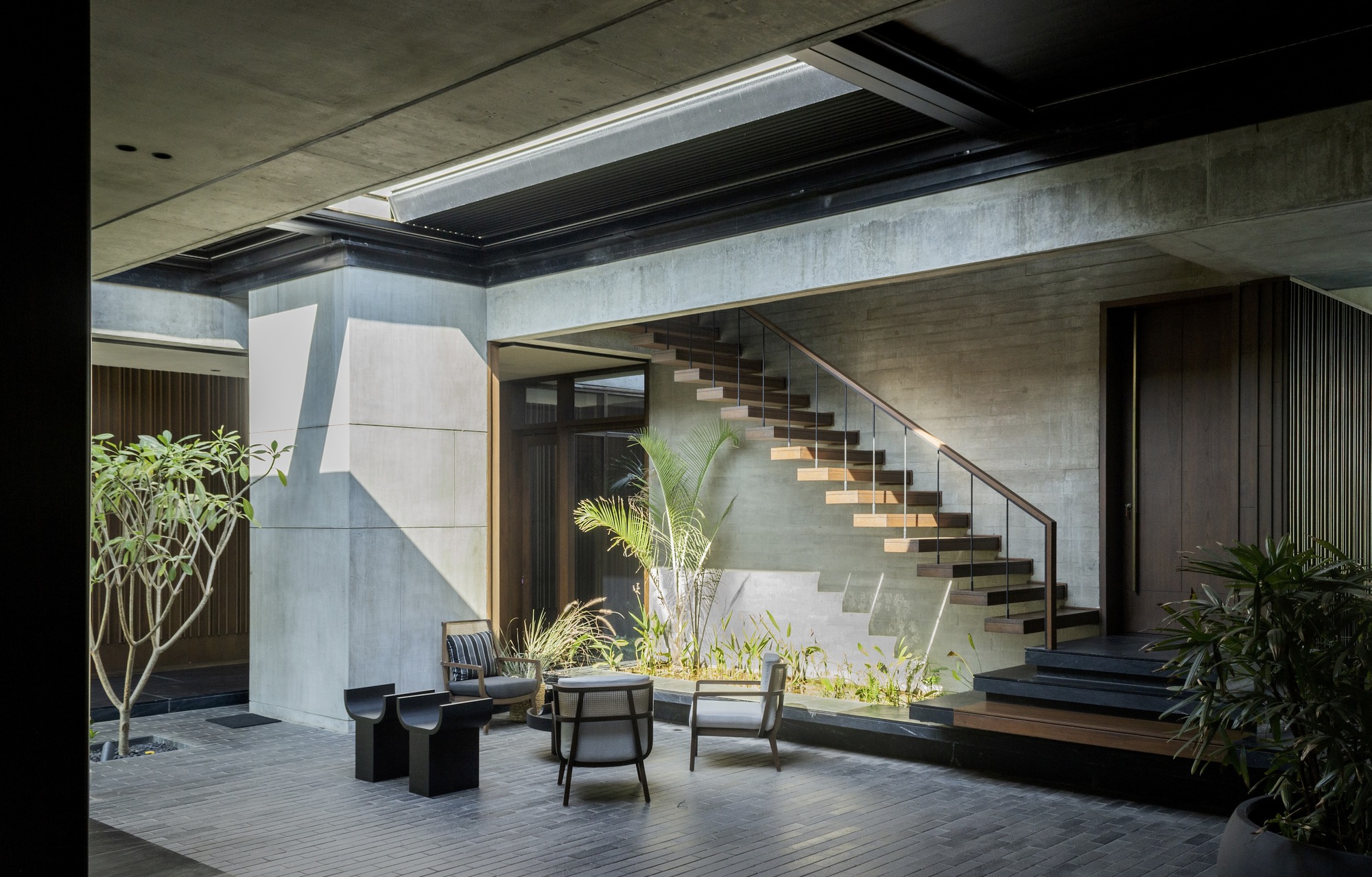 四合院丨印度丨MODO Designs-28