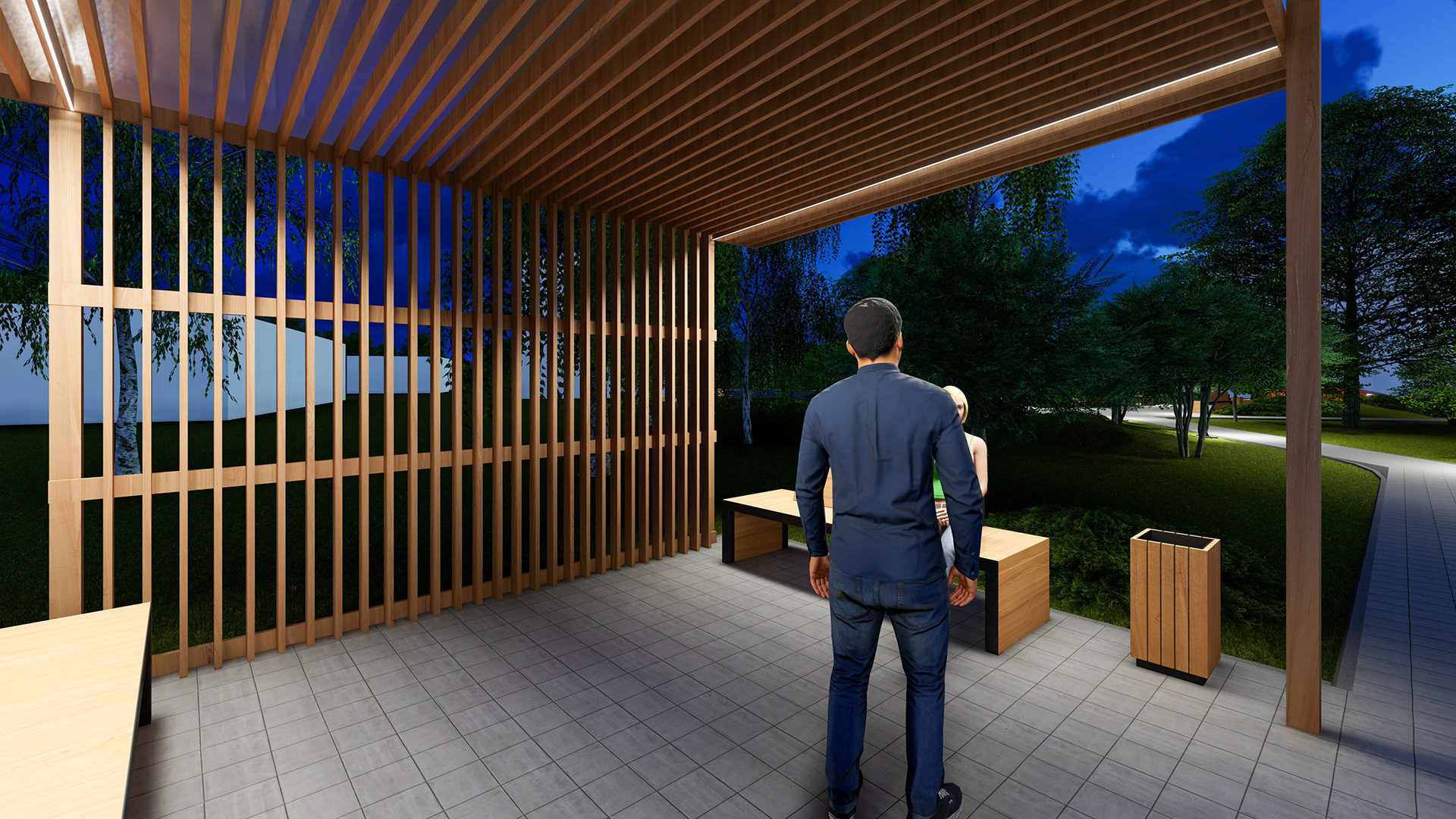 花园·广场(注:Сквер常见释义为广场、小公园、街心花园 ,结合语境Garden ,这里取广场较合适,但可能因具体场景不同而有所差异) 丨俄罗斯-9