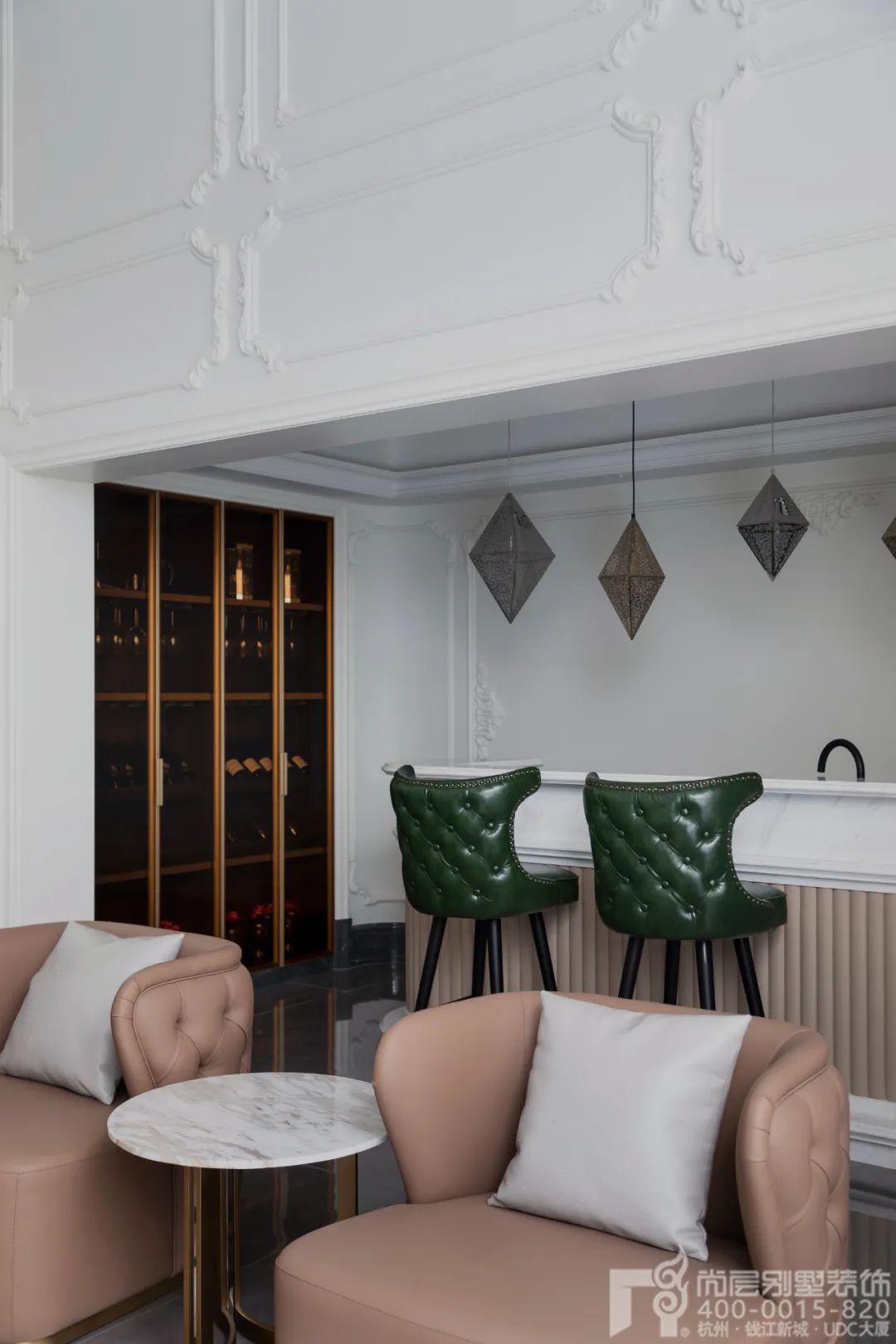 法式浪漫温馨别墅设计丨尚层别墅装饰-28