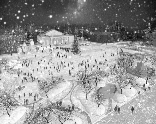 化学与自然:舒奇诺市列宁广场及公园改善项目丨俄罗斯图拉丨由安德烈·克莱帕诺夫等组成的创作团队-42