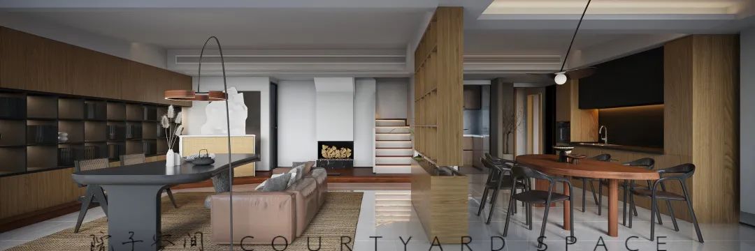 南山国际社区轻复古法式风设计案例丨院子空间设计工作室-23