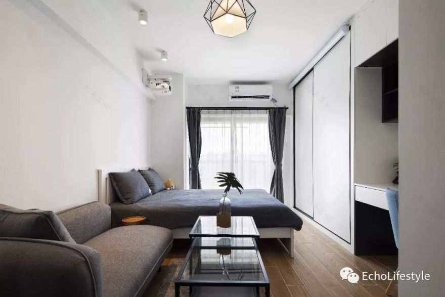 26 平米一居室变身 8 大功能区,小户型装修典范-27