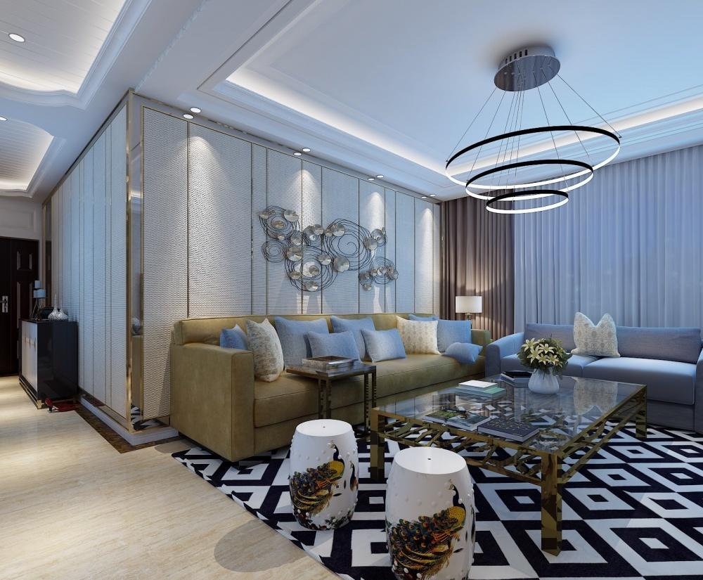 "凌宇犀地"现代轻奢家居设计-7
