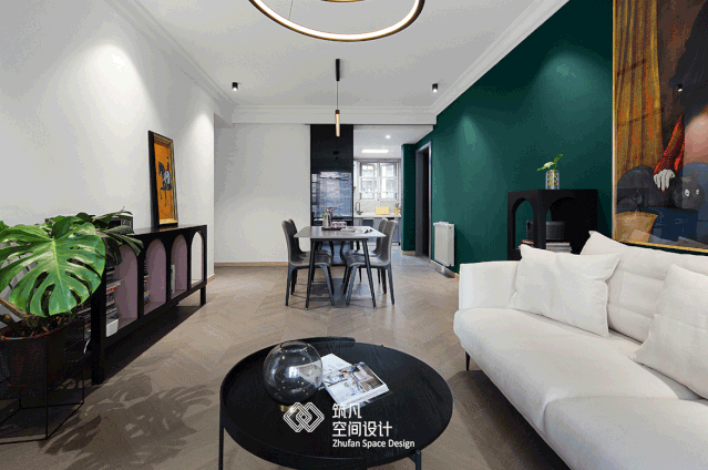 皖投万科天下艺境 106㎡精装房改造,现代简约风格演绎个性生活-51