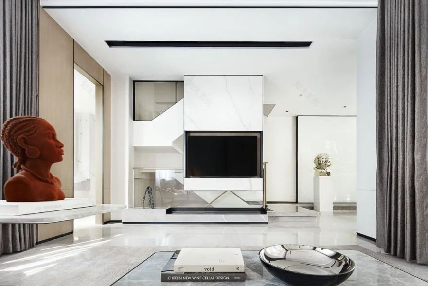 佛山高明明湖北湾别墅样板房丨中国佛山丨广东天元建筑设计有限公司-2