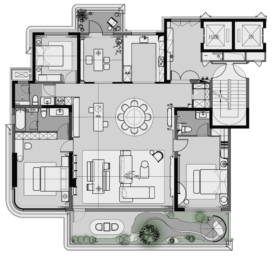领航·启元展示样板间丨中国榆林丨海力空间设计-111