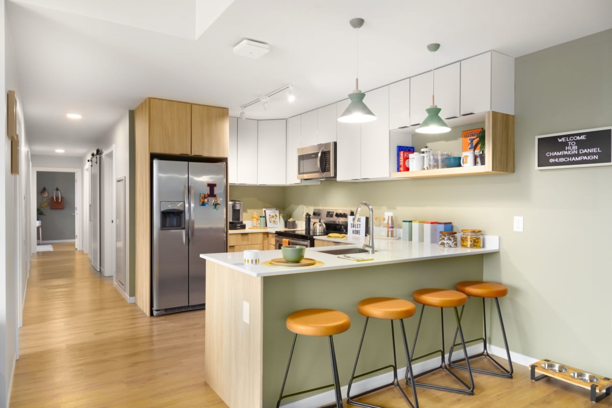 Hub Champaign Daniel Student Residence——现代校园生活的舒适新地标-17