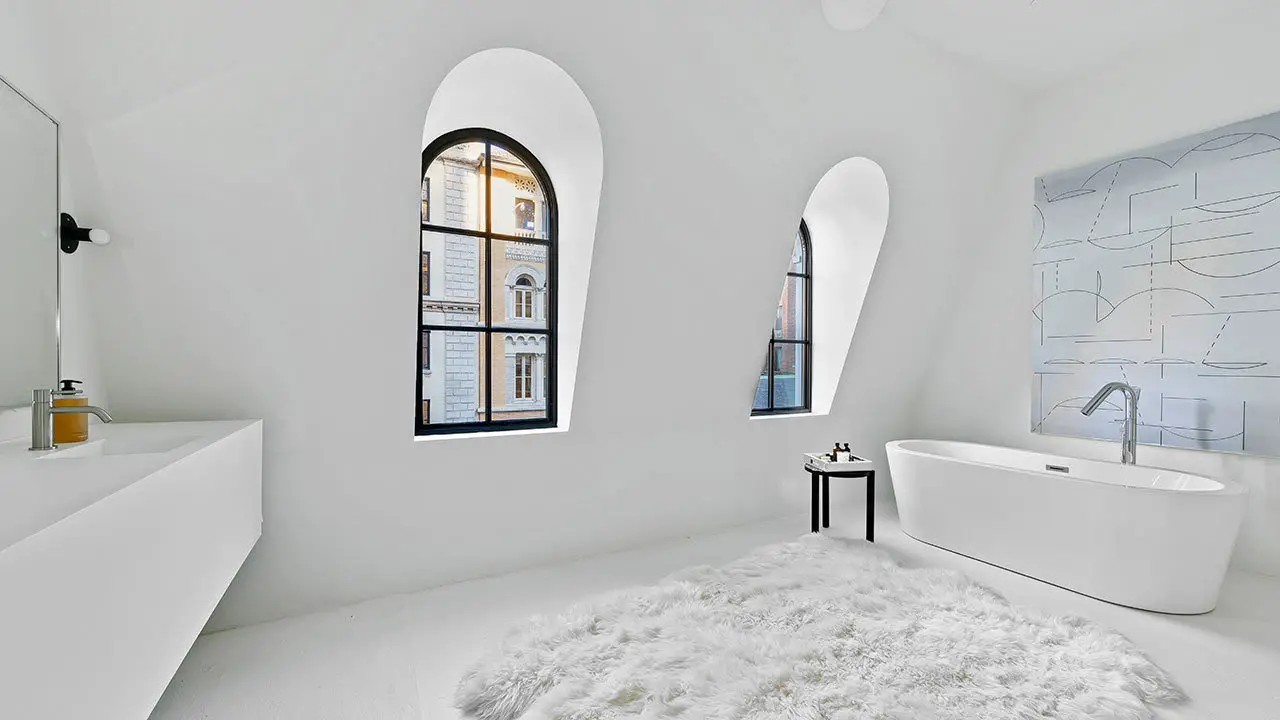 纽约上东区历史建筑的现代艺术改造-13