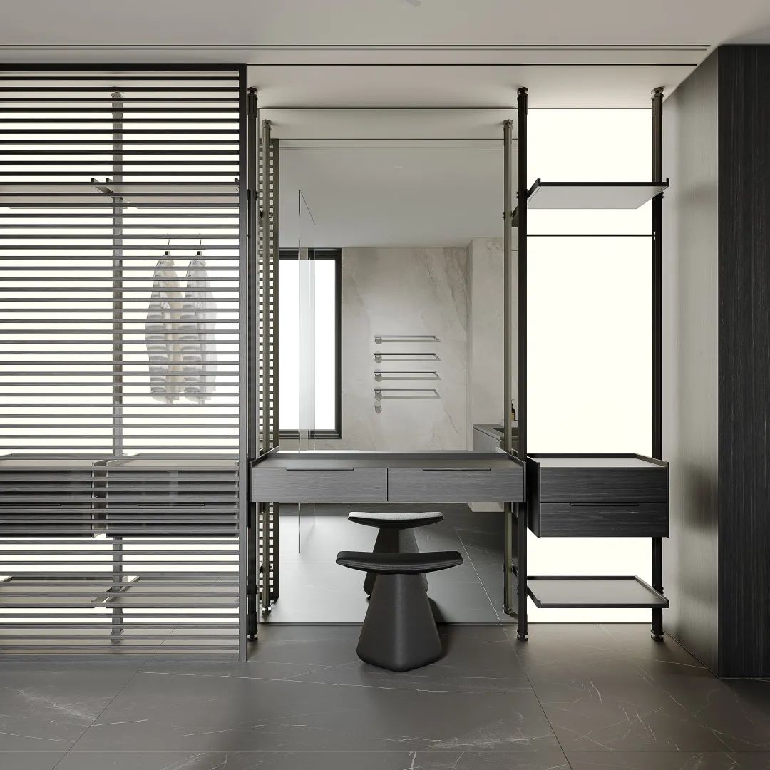 几何交叠丨中国大连丨民舍制作空间设计-39