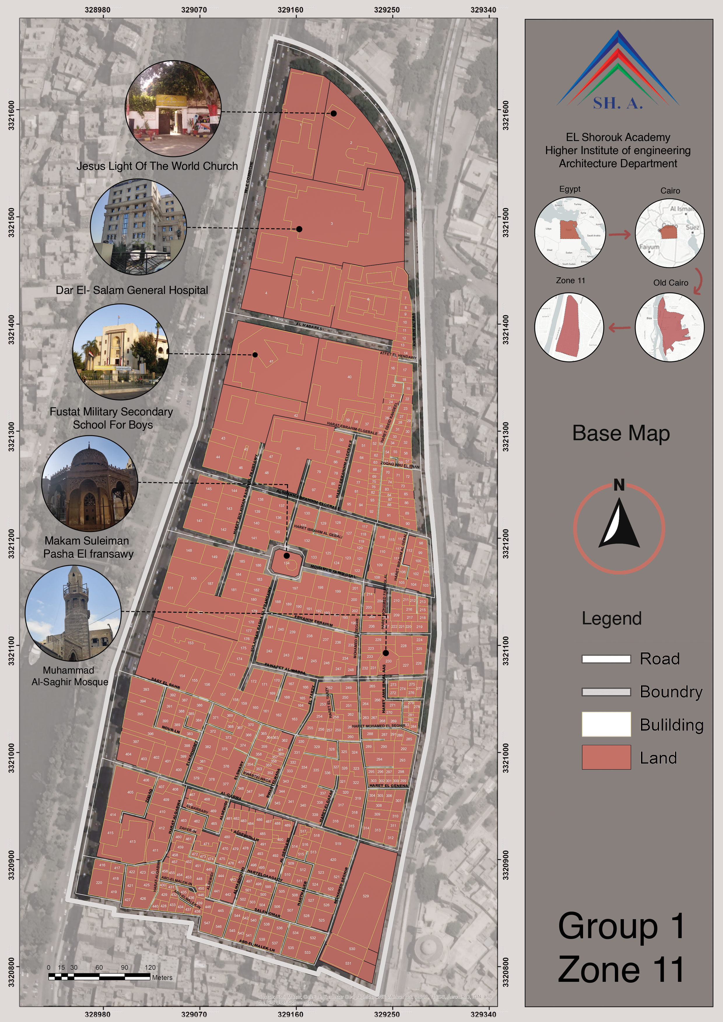GIS 项目丨埃及开罗丨建筑系三年级学生-4