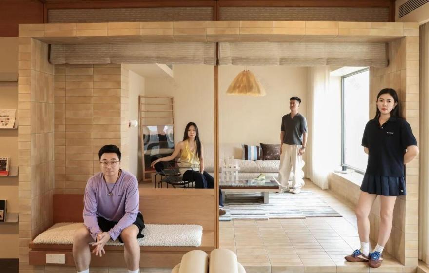 阿那亚130㎡旧房改造丨向泽空间设计-4