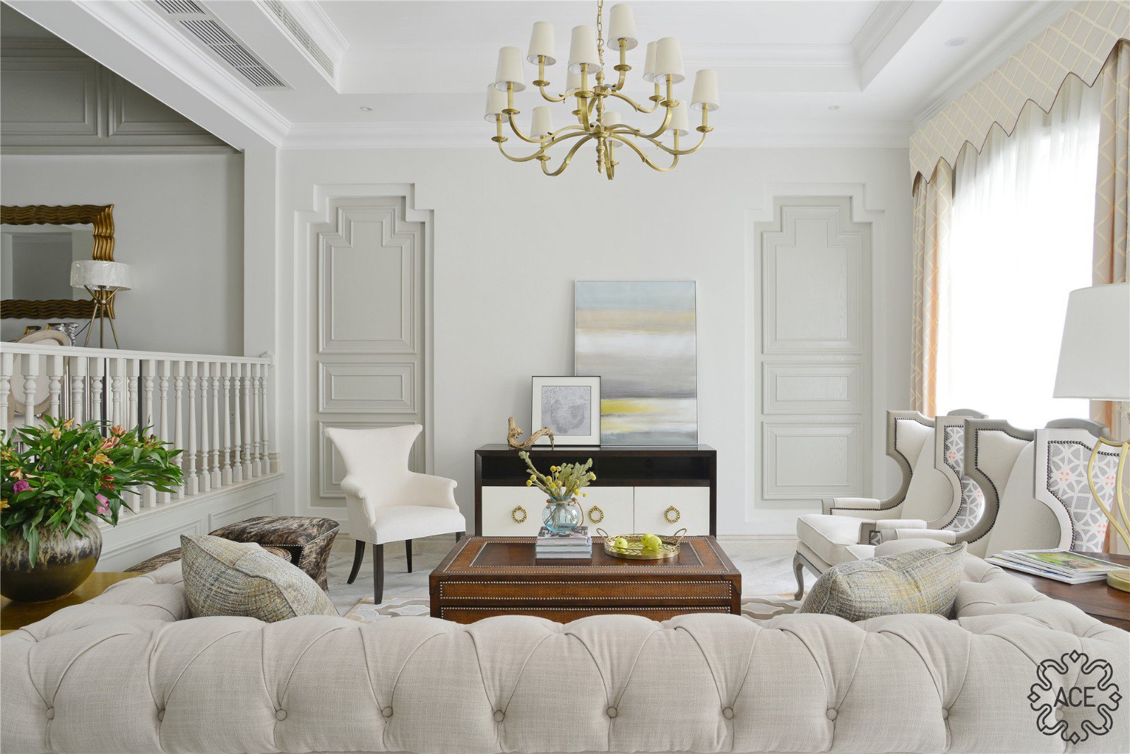 400m²成都中海国际社区峰墅  ACE谢辉室内定制设计-8