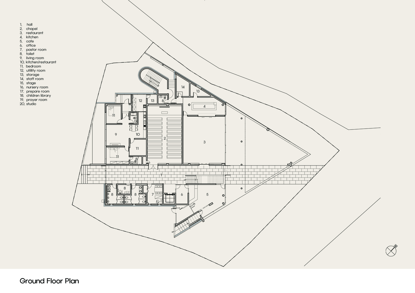 韩国 Heavenly Gem Church 融入自然，寓意深远的设计-40