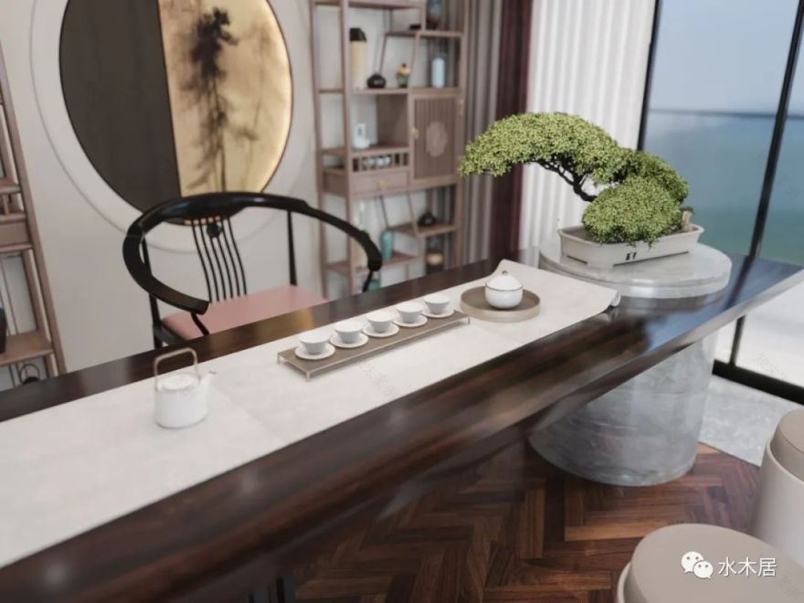 赣州·中海天玺顶层复试丨中国赣州丨水木居装饰-37