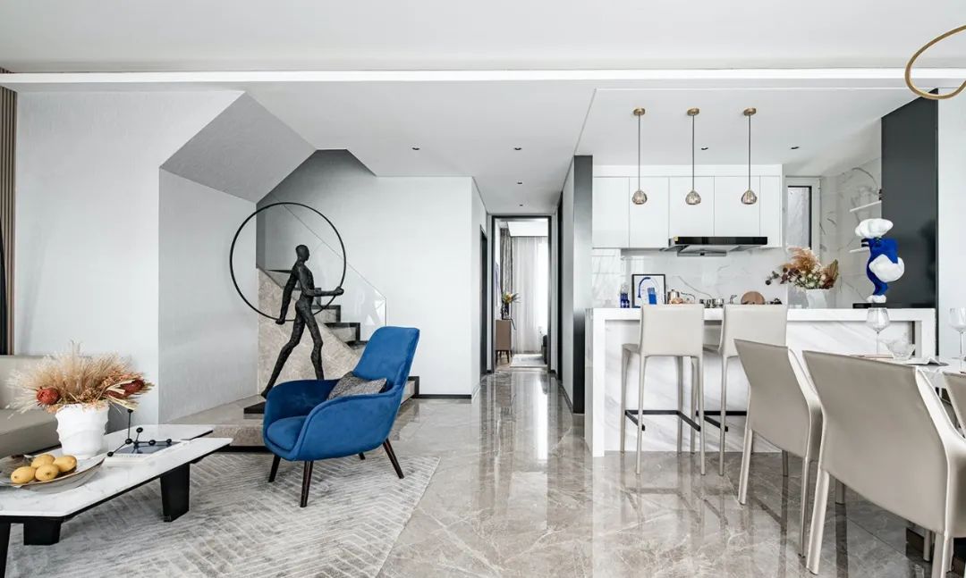 经典蓝的永恒魅力,打造现代生活空间-6