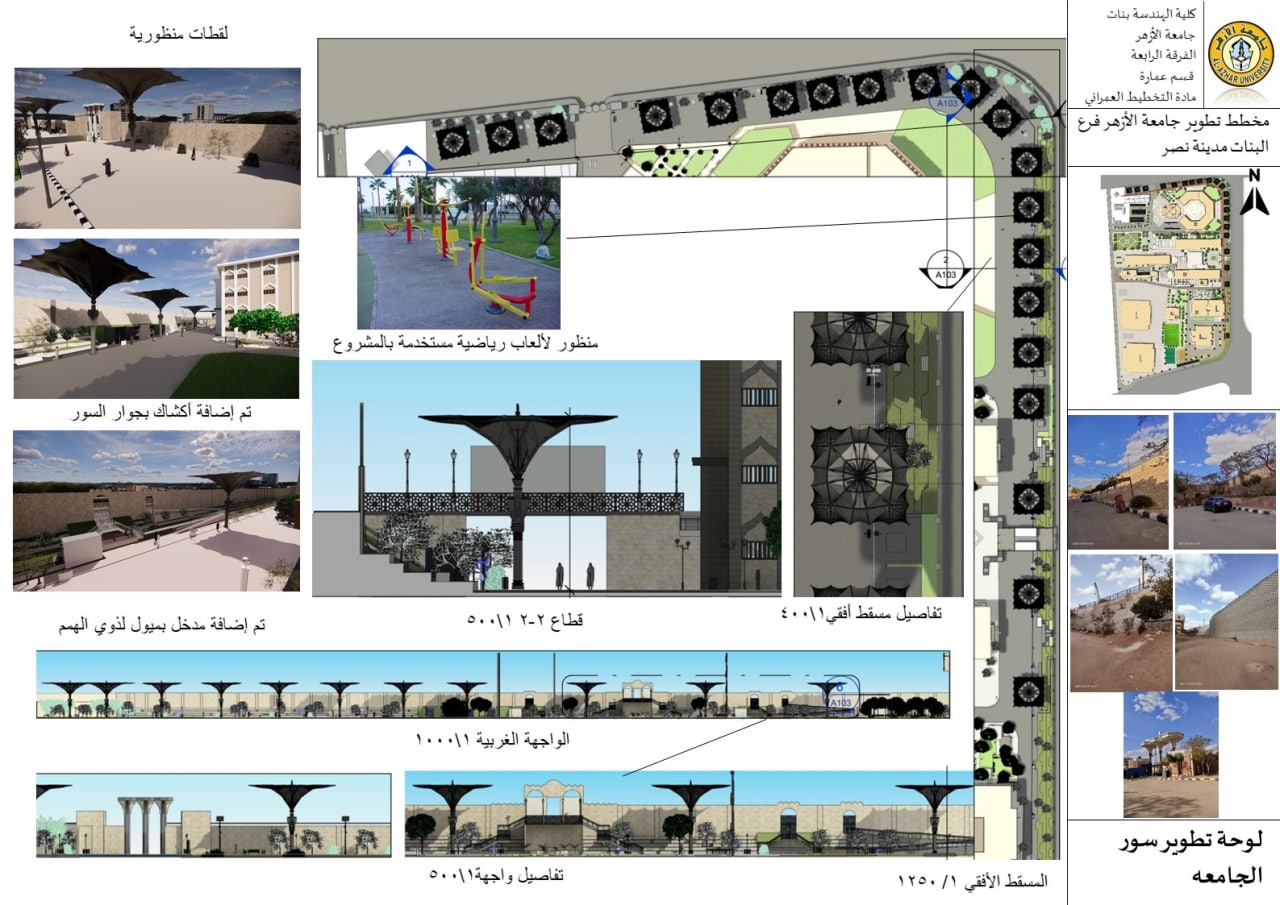 Develop the campus of Al-Azhar University-31