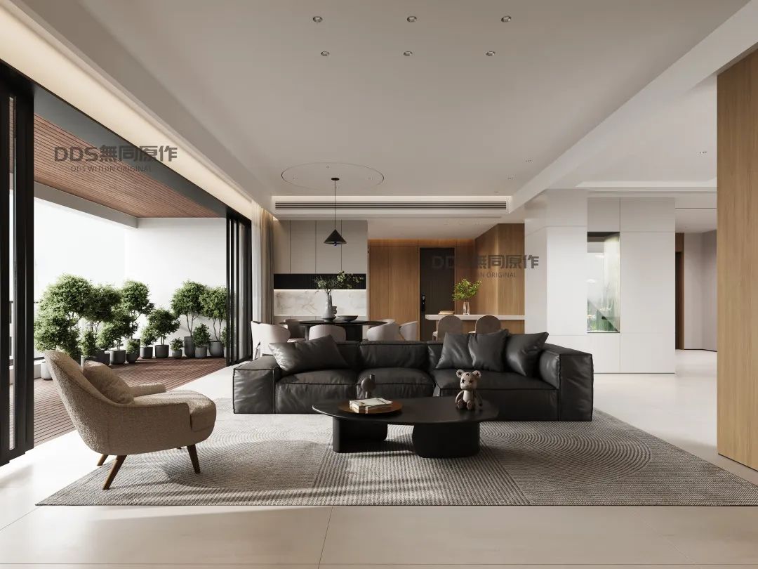 绵州水郡二期业主私宅全案实景落地交付·秋韵丨中国绵阳丨DDS 無同设计事务所-36