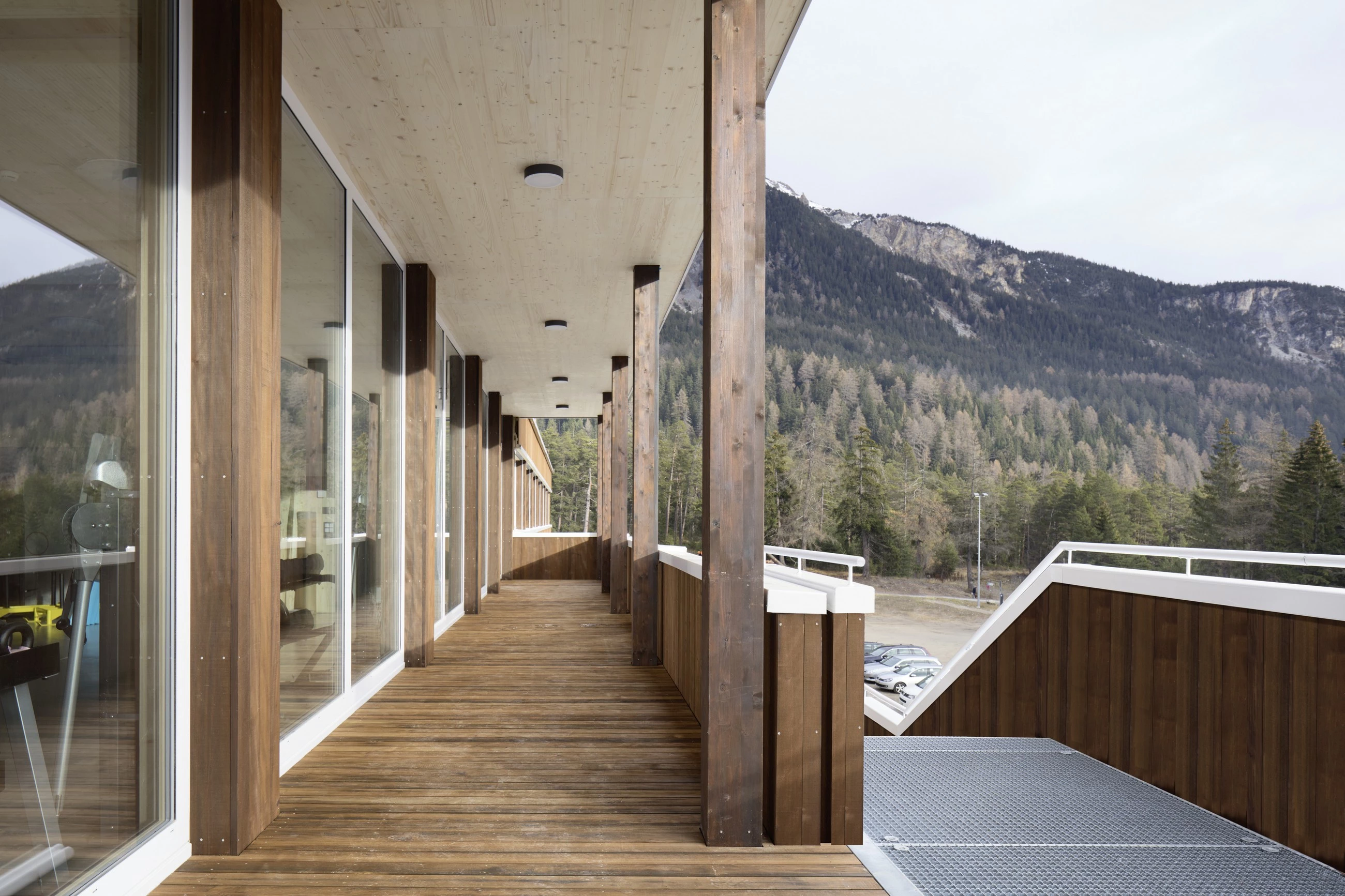 瑞士 Biathlon Arena Lenzerheide 新中心——动态北欧馆-23