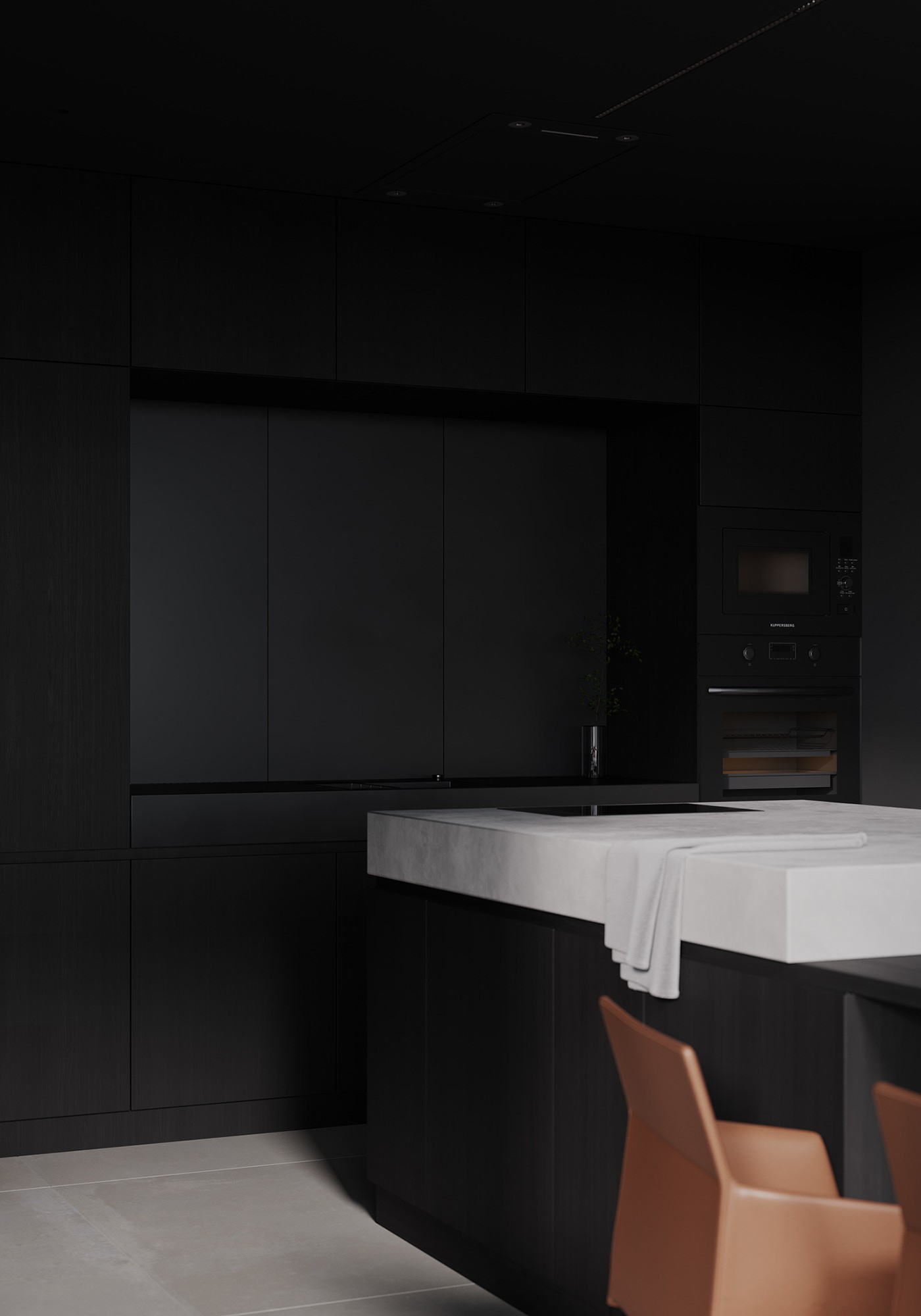 高级黑色系住宅设计 超酷-8