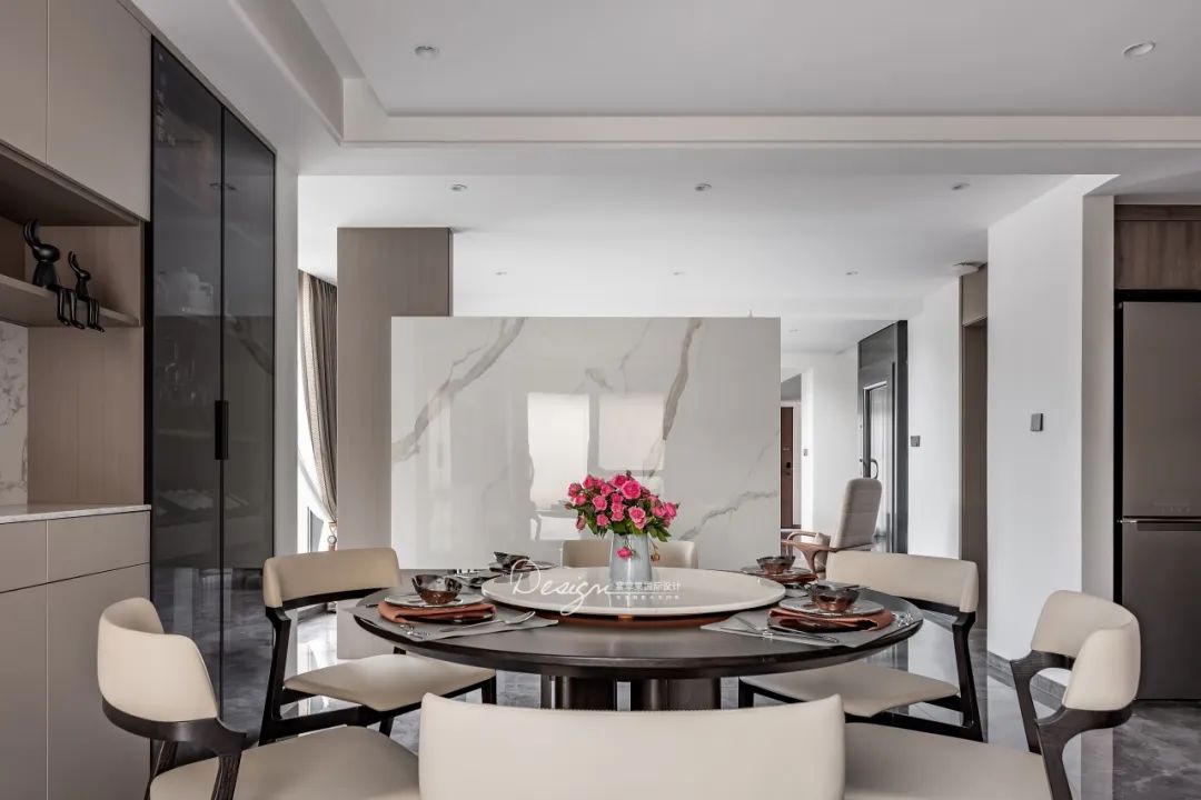 云康园简约中式设计丨紫苹果装饰集团-43